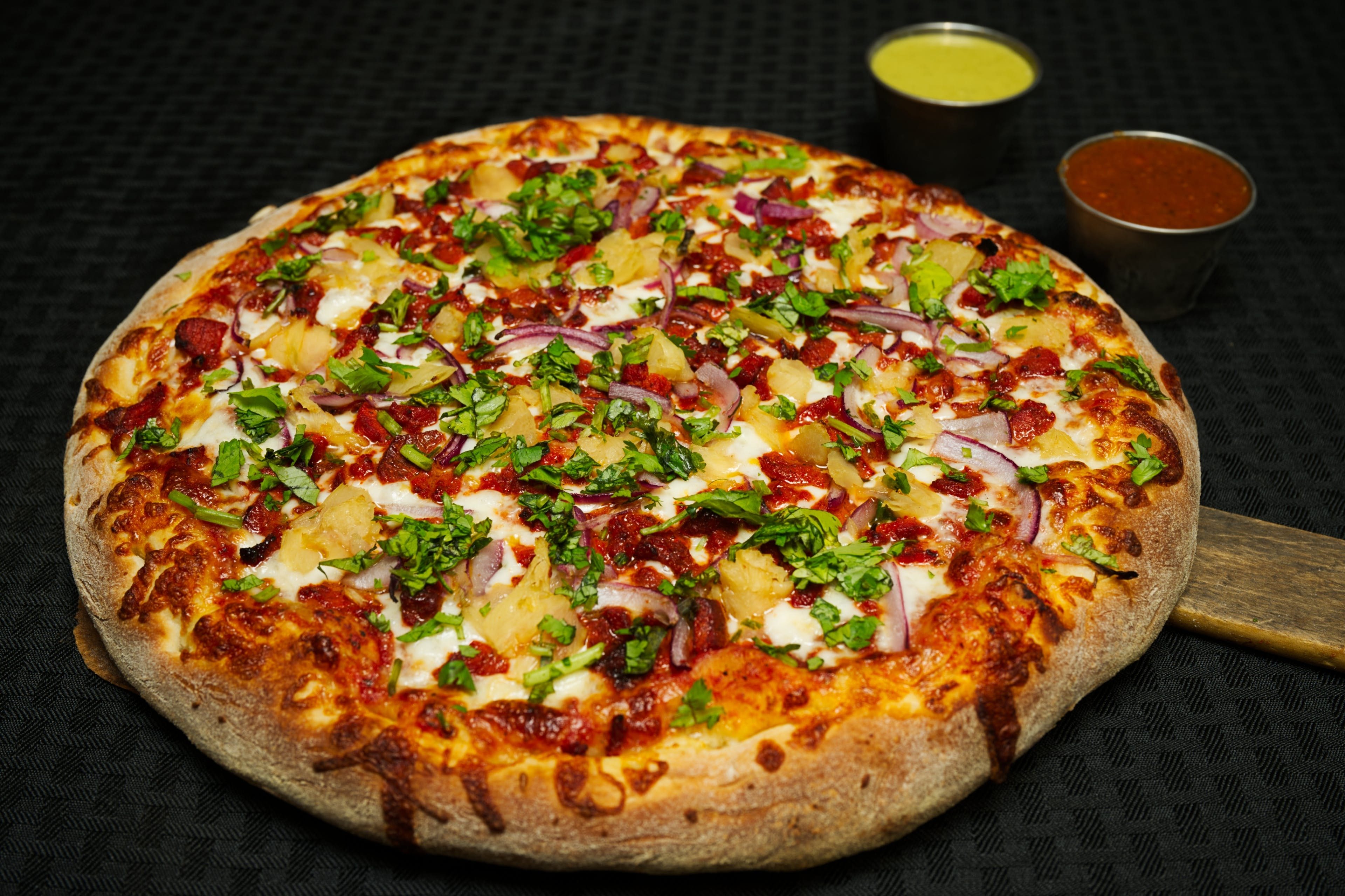 Pizza Al Pastor.