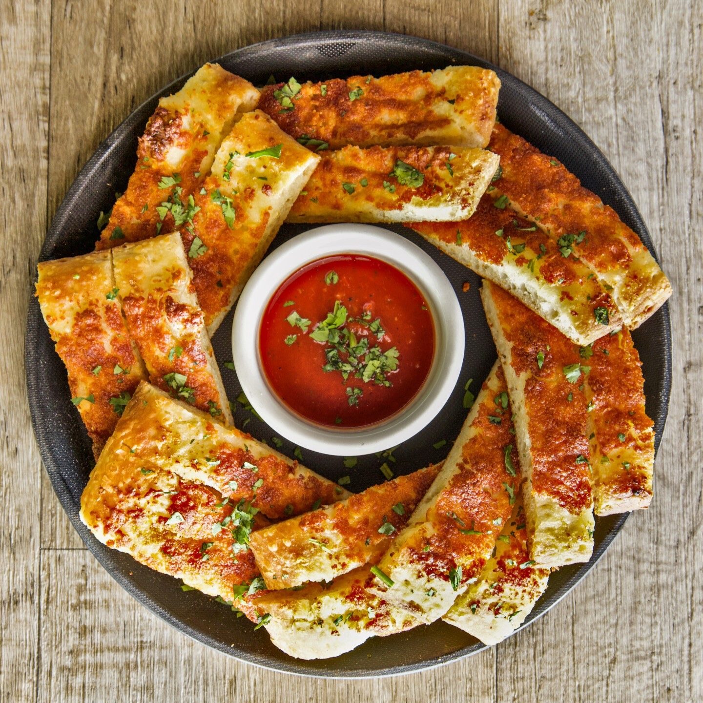 Cheesy Garlic Breadsticks.