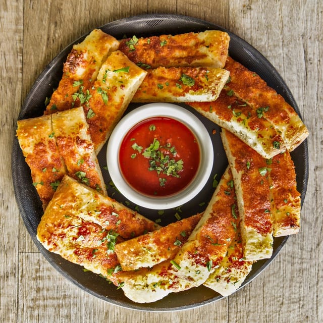 Cheesy Garlic Breadsticks.