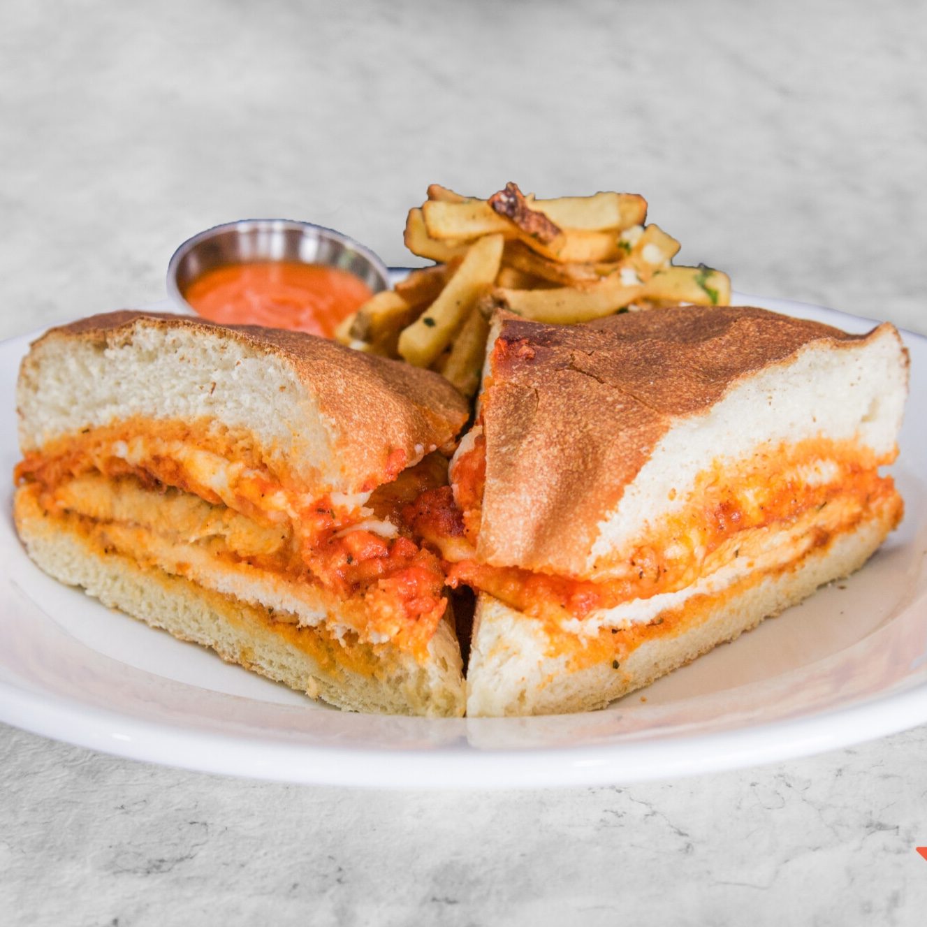 Parmigiana Sandwich.