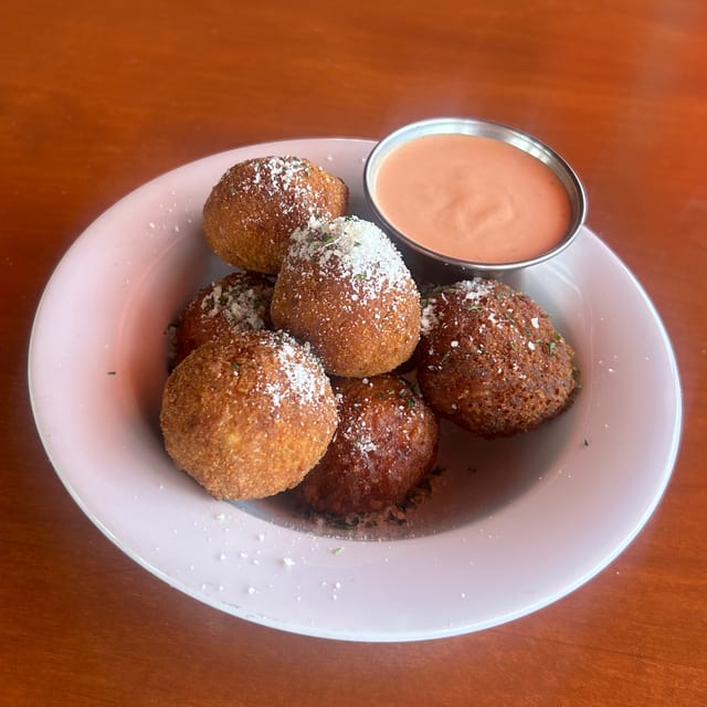 Arancina (Cheesy Risotto Ball).