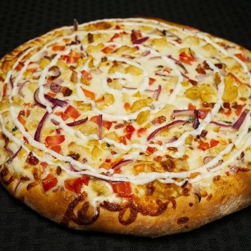 Chicken Club Pizza.