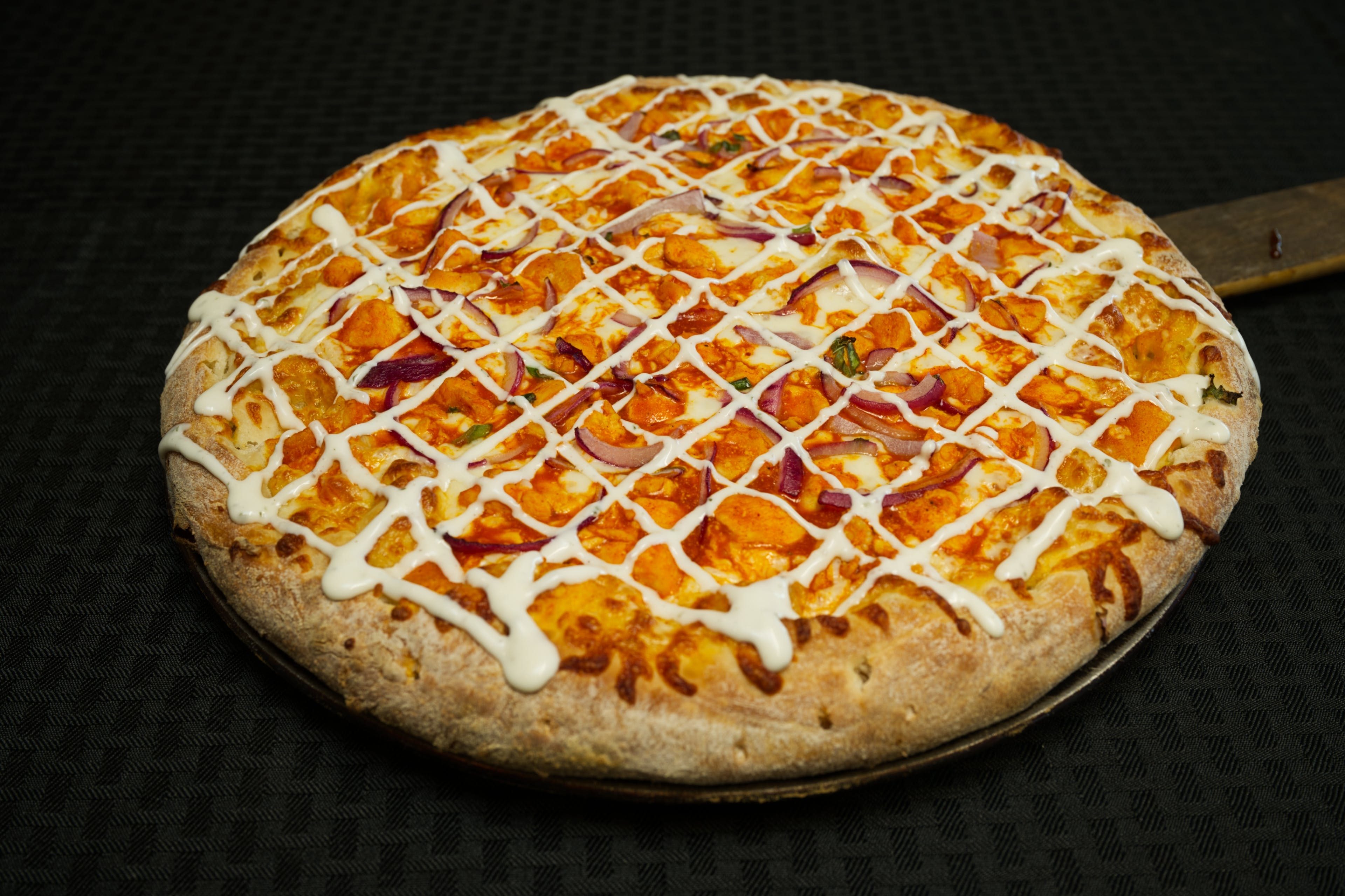 Buffalo Chicken Pizza.